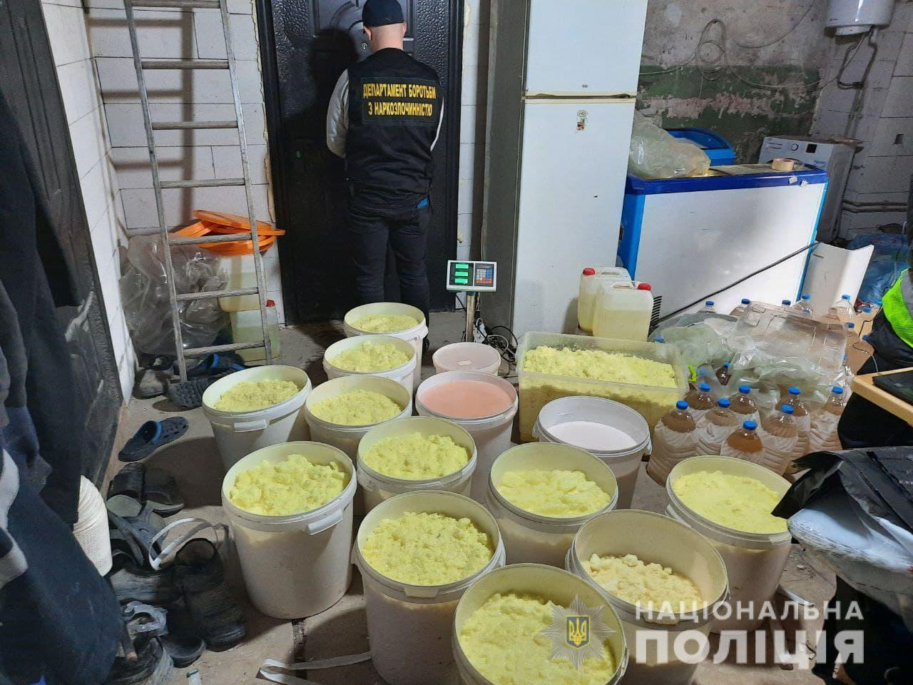 Сотрудники полиции Украины изъяли крупнейшую партию амфетамина